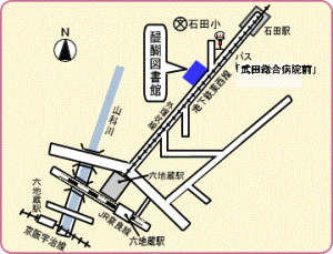 醍醐図書館地図